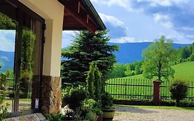 Gorski Widok Karpacz Apartamenty i Pokoje- Salon Kominkowy